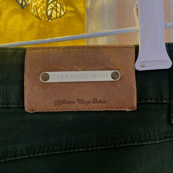 ZARA Military-Green Denims - Picture 9 of 15